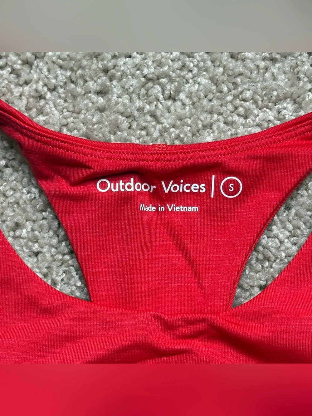 Outdoor Voices High Neck Bra